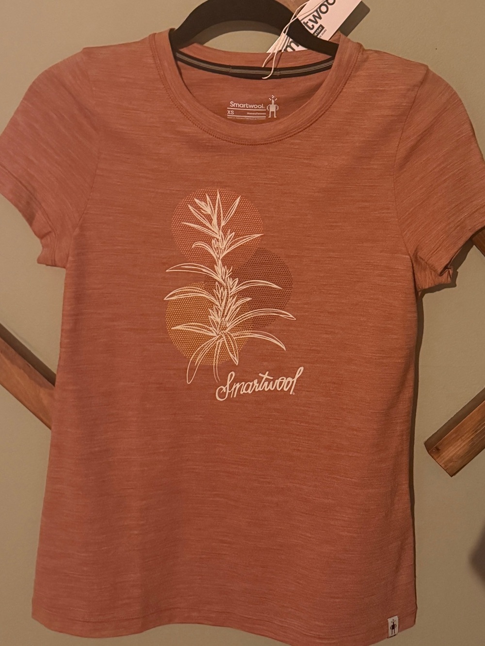 Smartwool Women's Rust Orange Short-Sleeve Graphic Tee
